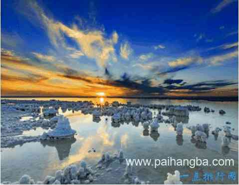 中国最大的盐湖 察尔汗盐湖中的盐可持续使用1000年