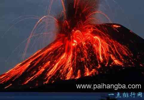 世界上最大火山喷发 能量是广岛原子弹的5万倍