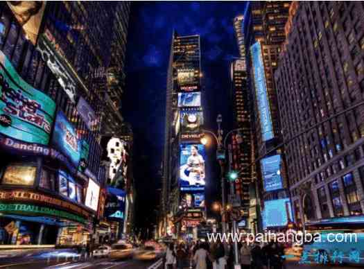 美国十大城市排名 纽约排第一洛杉矶千年老二