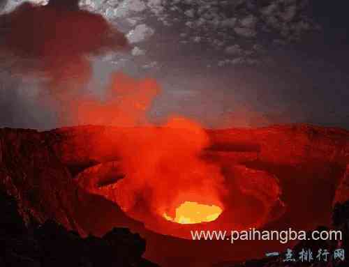 全球十大最活跃火山 美国黄石公园火山有可能喷发！