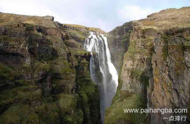 冰岛十大水上景点 排名第一的格莱姆瀑布高达650英尺