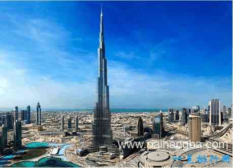 世界最高楼 哈利法塔828米