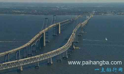 世界上最长的跨海大桥  港珠澳大桥49.968km（在建）
