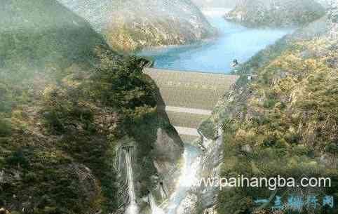 十大世界上最高的水坝 双江口水电站坝高为314米