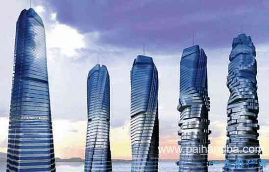 迪拜最令人震撼的建筑物 能够自由旋转360度的旋转摩天大楼