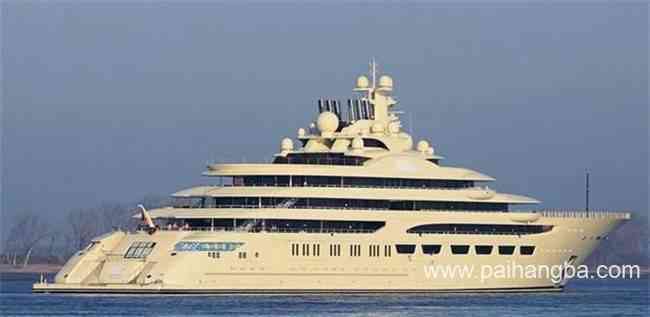 世界十大最昂贵的游艇 排名第一的游艇居然要10亿美元！