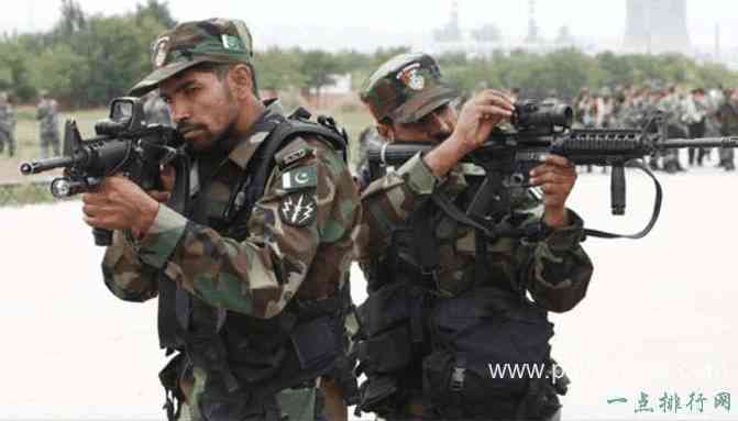 世界十大特种部队 巴基斯坦排第一