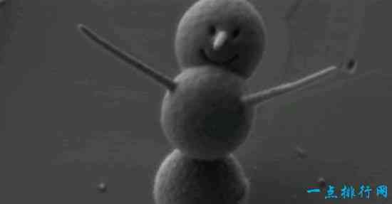 世界上最小的雪人 科学家的圣诞礼物